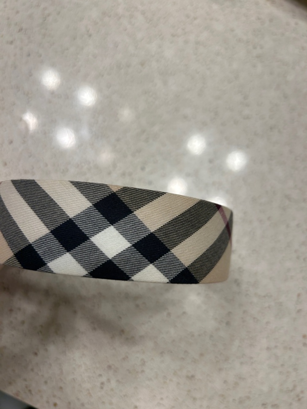 Vintage Burberry Headband - Picture 5 of 7